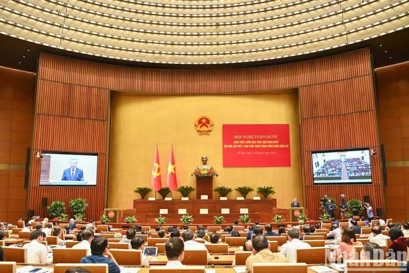 Cơ sở vững chắc cho đất nước bước vào kỷ nguyên phát triển mới