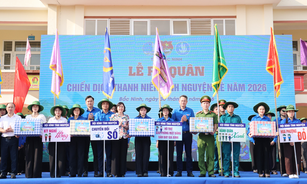 Lễ ra quân Chiến dịch Thanh niên tình nguyện Hè 2026