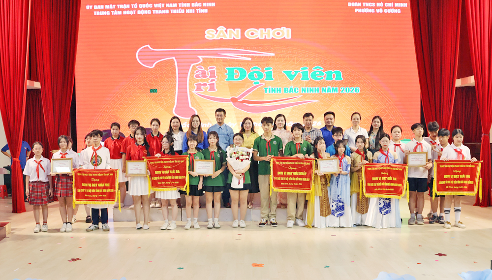 Sôi nổi Sân chơi Tài - Trí đội viên năm 2026