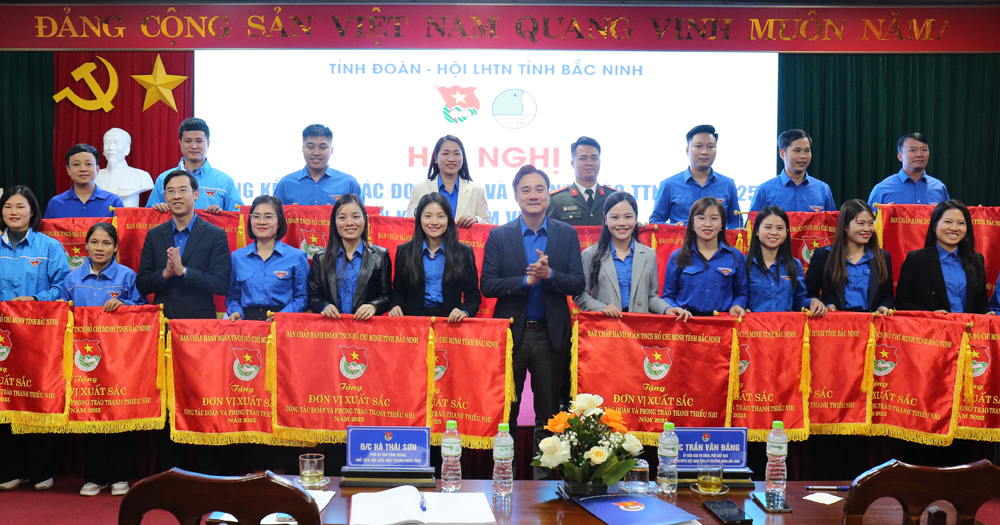 Hội nghị tổng kết công tác Đoàn, Hội và phong trào thanh thiếu nhi tỉnh Bắc Ninh năm 2025 và triển khai phương hướng, nhiệm vụ năm 2026