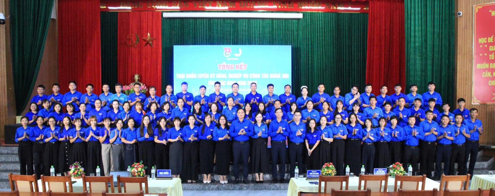 Tổng kết trại huấn luyện kỹ năng, nghiệp vụ công tác Đoàn, Hội tỉnh Bắc Ninh năm 2025.