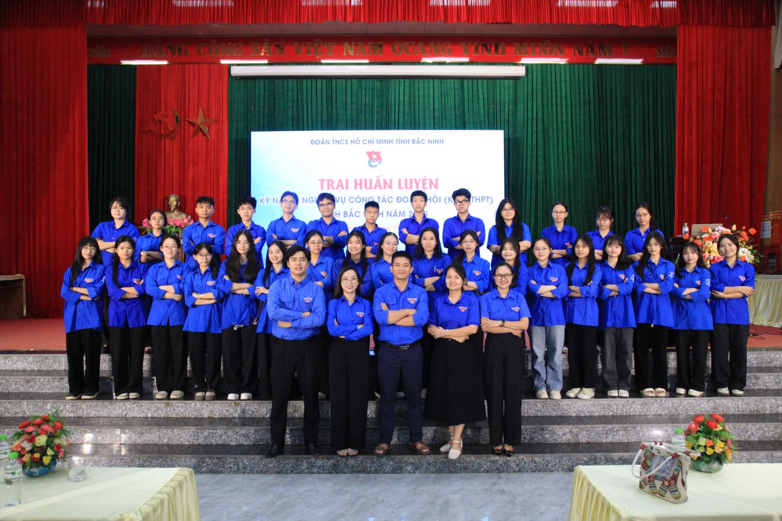 Sôi nổi Trại huấn luyện kỹ năng, nghiệp vụ công tác Đoàn – Hội khối THPT