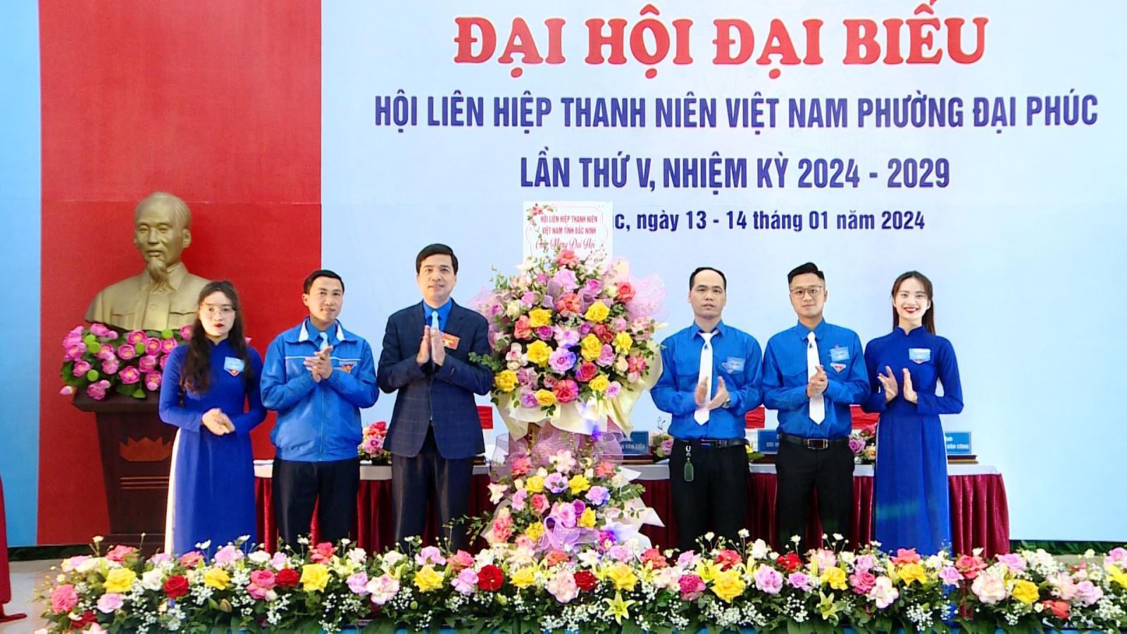Đại hội Đại biểu Hội LHTN Việt Nam phường Đại Phúc khóa V, nhiệm kỳ 2024 - 2029