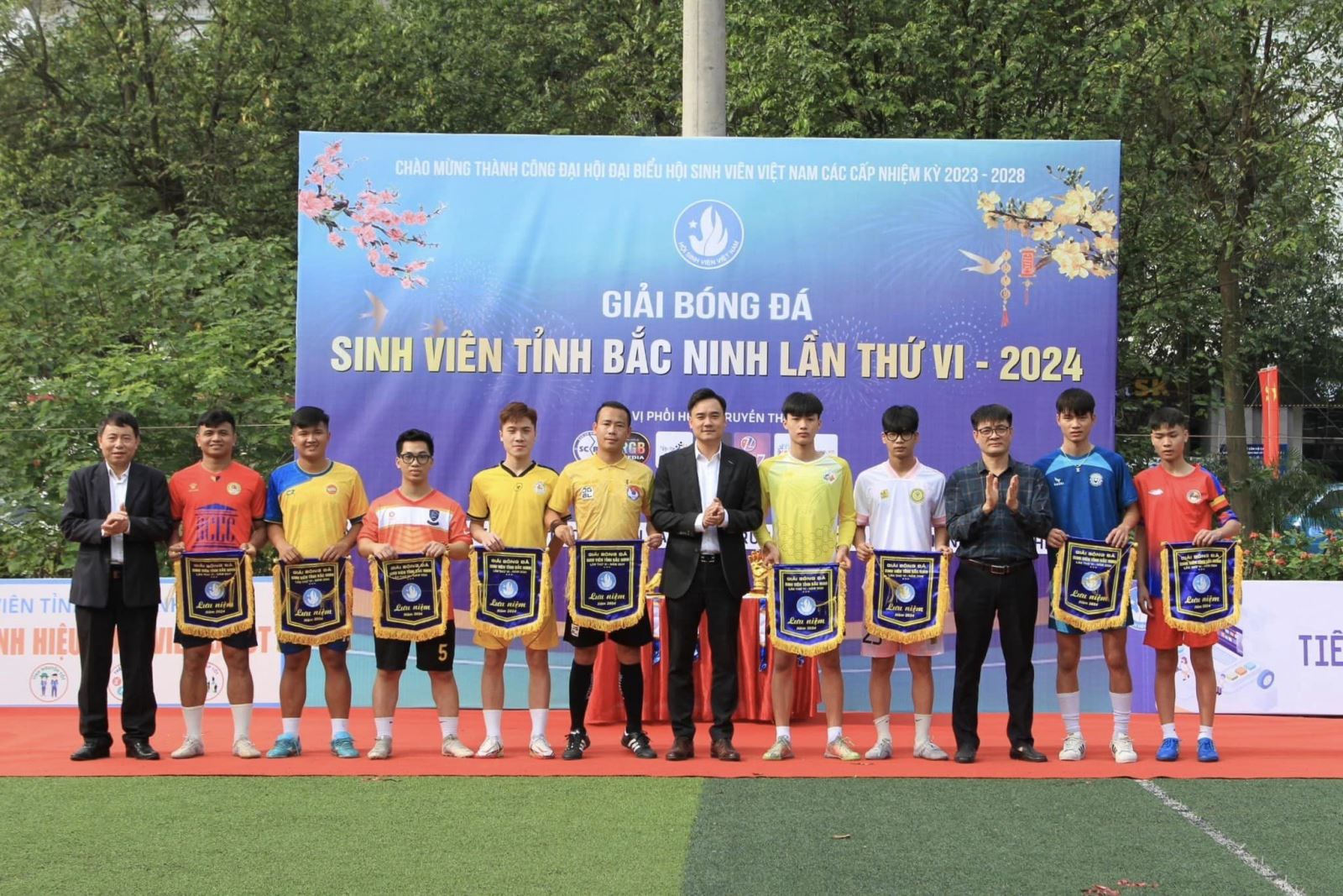Khai mạc giải bóng đá sinh viên tỉnh Bắc Ninh lần thứ VI, năm 2024