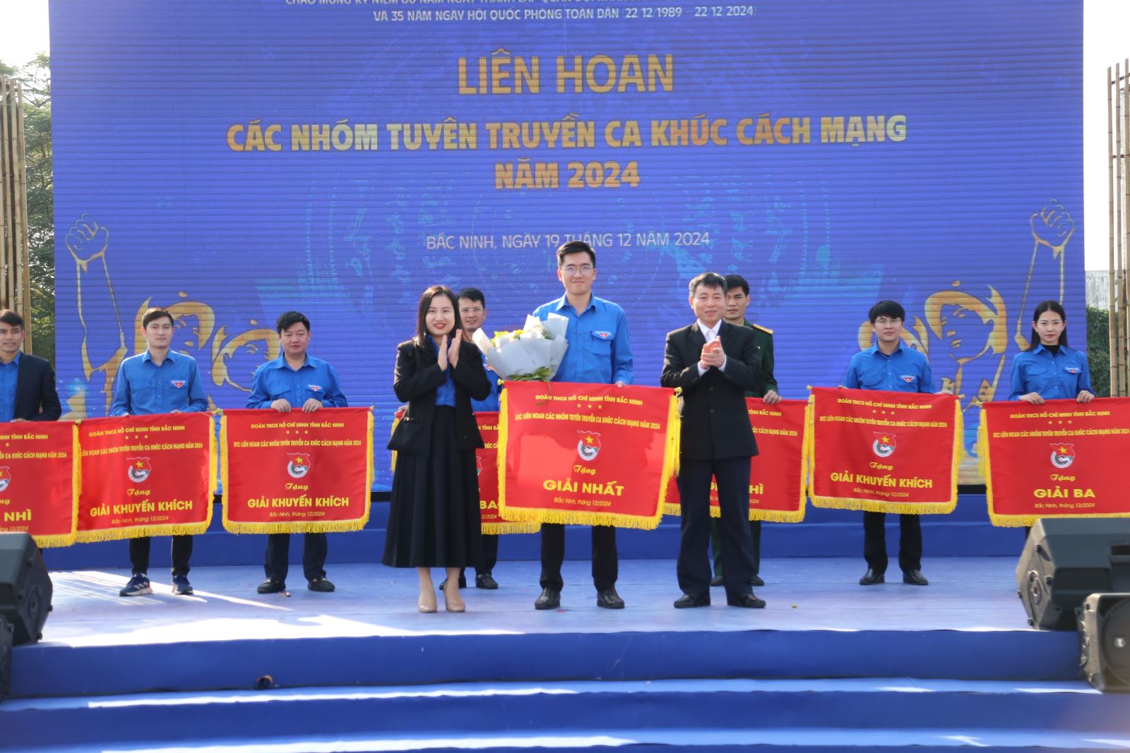 Huyện Lương Tài Đạt Giải Nhất Cuộc Thi Liên Hoan Các Nhóm Tuyên Truyền Ca Khúc Cách Mạng Năm 2024