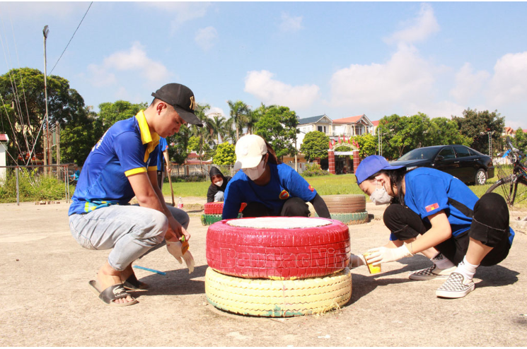 Tuổi trẻ Lương Tài thi đua học và làm theo lời Bác