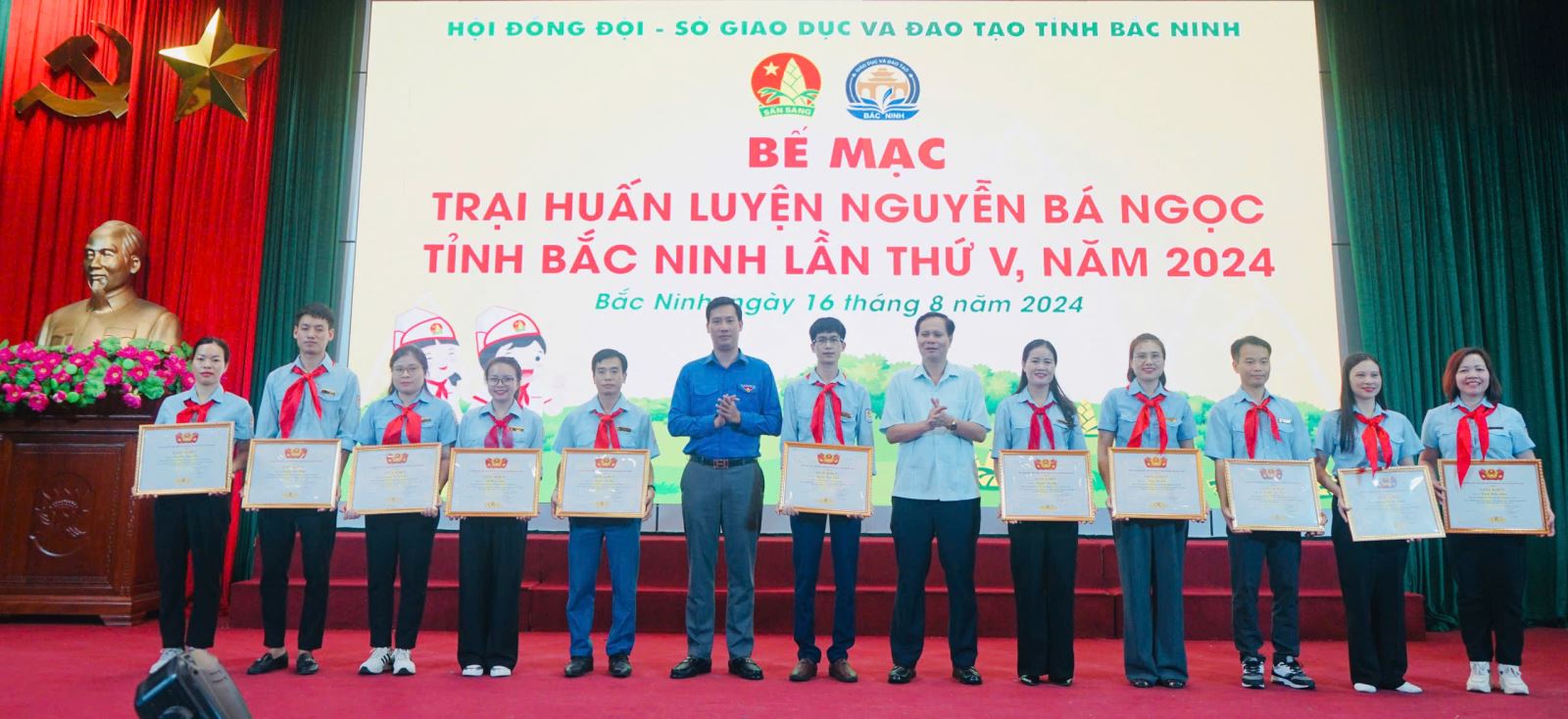 Bế mạc Trại huấn luyện Nguyễn Bá Ngọc tỉnh Bắc Ninh lần thứ V - 2024