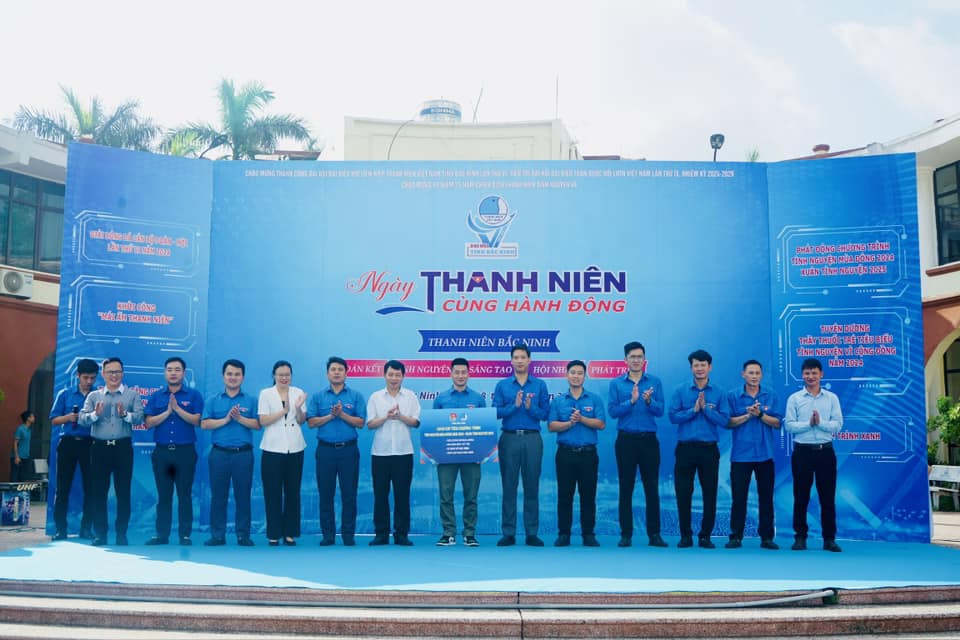 Thanh niên Bắc Ninh cùng hành động