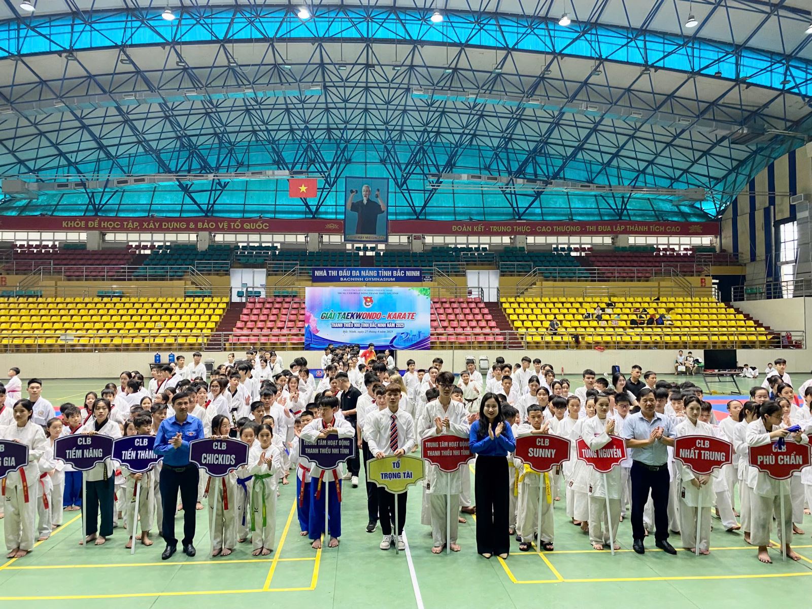 Trung tâm Hoạt động thanh thiếu nhi tỉnh tổ chức Giải Taekwondo thanh thiếu nhi tỉnh Bắc Ninh lần thứ X - năm 2025.