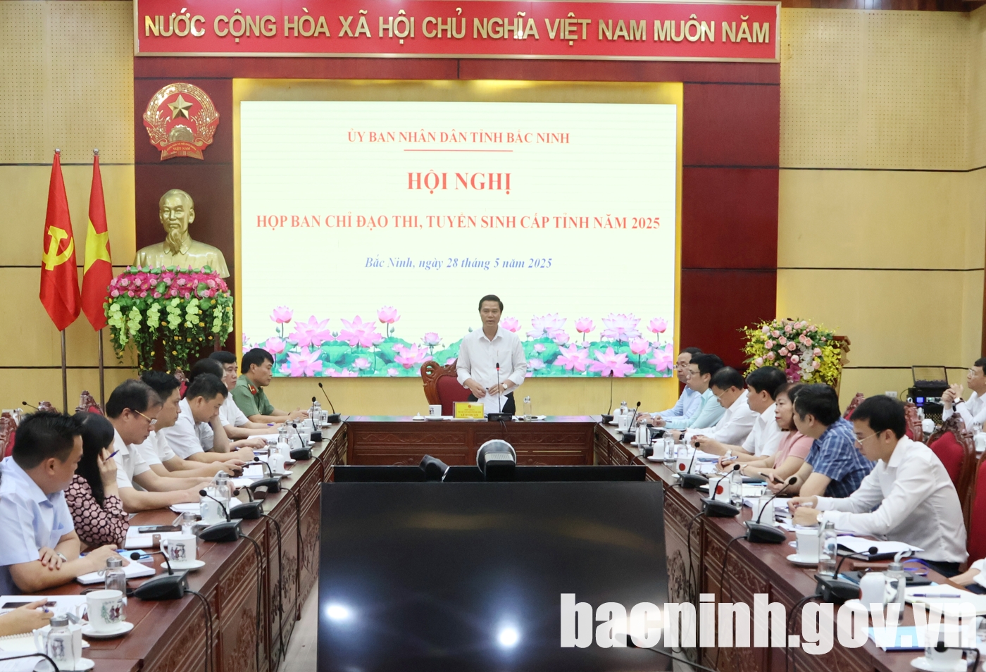 Họp Ban Chỉ đạo thi, tuyển sinh cấp tỉnh năm 2025