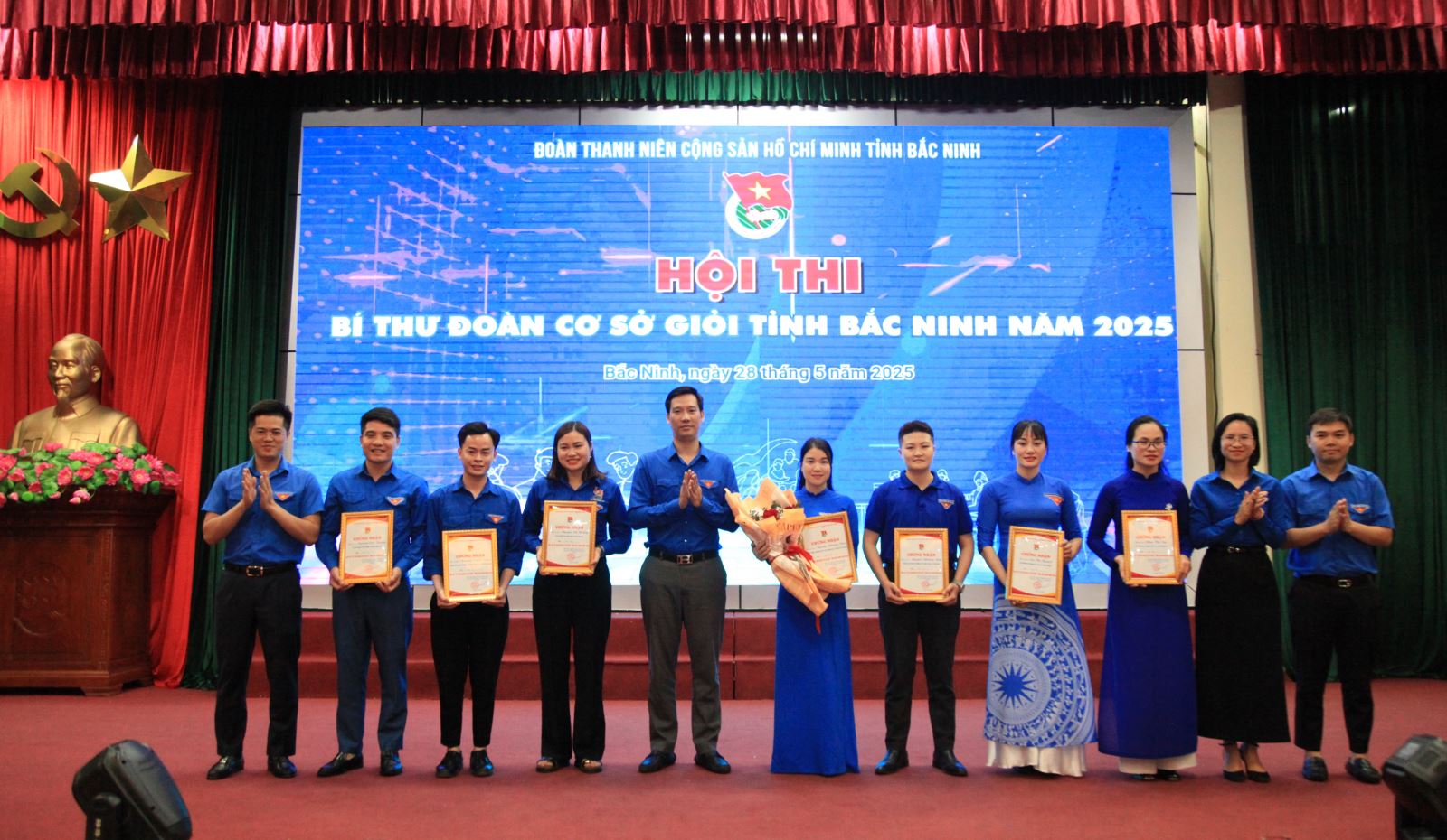Hội thi Bí thư Đoàn cơ sở giỏi Bắc Ninh 2025 – Tự hào, vững tin theo Đảng