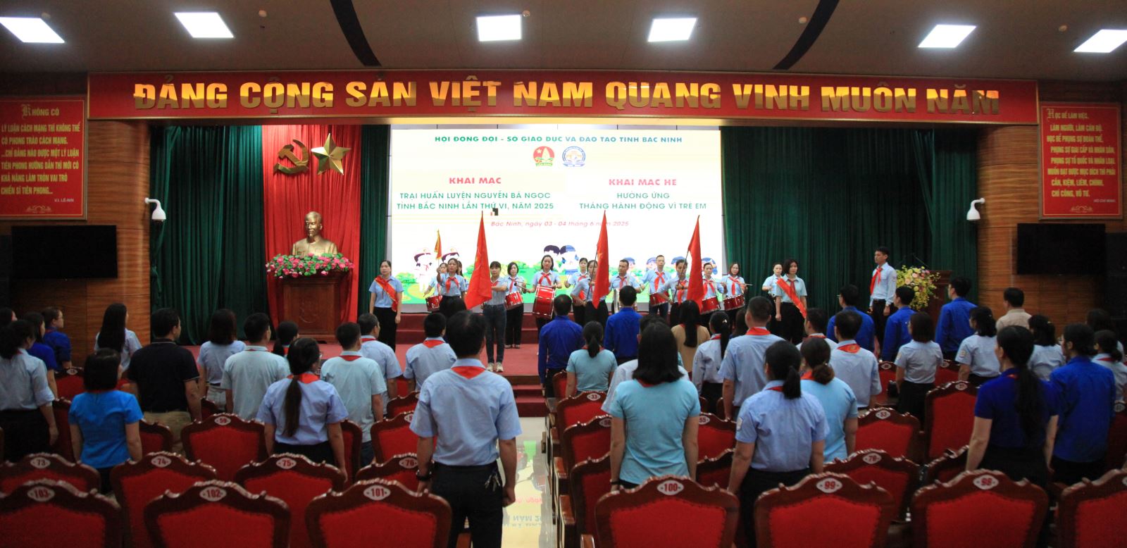 Khai mạc Trại huấn luyện Nguyễn Bá Ngọc tỉnh Bắc Ninh lần thứ VI - năm 2025