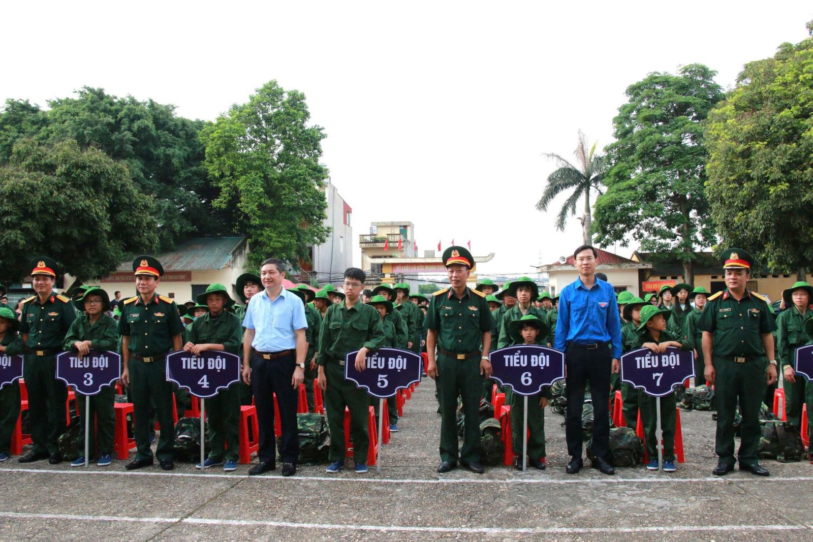 Hơn 100 chiến sĩ nhí xuất quân tại “Học kỳ trong quân đội” Khoá 1 năm 2025